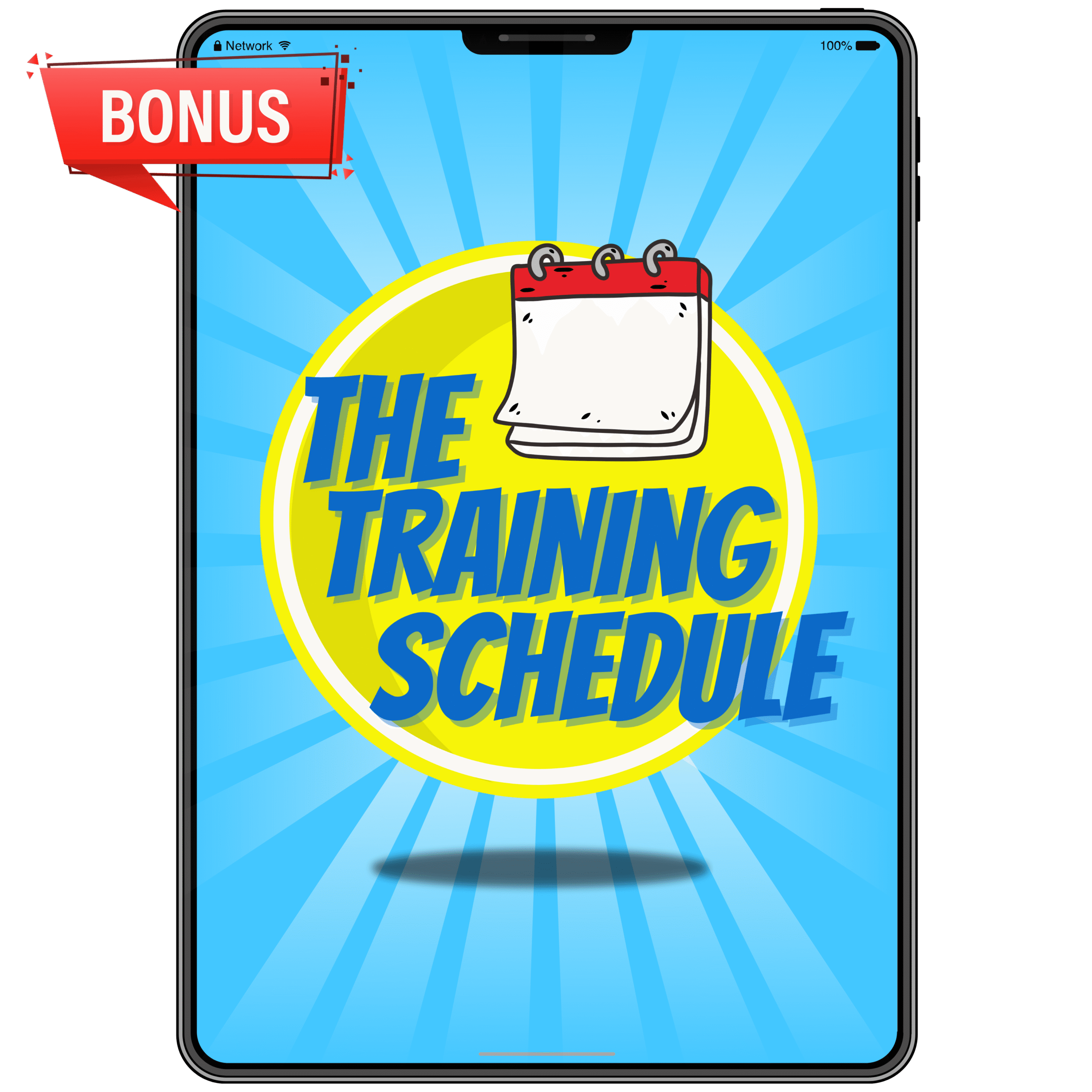 the training schedule ipad